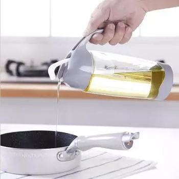 Емкость 600 мл стеклянная банка для масла качественная банка для уксуса бутылка для соевого соуса герметичная стеклянная бутылка-дозатор для оливкового масла кухонный графинчик для масла