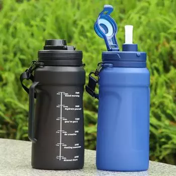 Емкость чайника 1500 мл съедобная силиконовая складная чашка для фитнеса портативная бутылка для воды спортивный чайник 1500ml