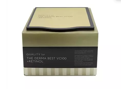 емкость для большого количества маски для лица Derma DERM Face Mask Pack Derma Best VC100 Retinol 20 [большое использование] (А) (+ части)