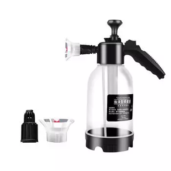 Емкость для мойки автомобиля емкостью 2 л, распылительная емкость, кастрюля, ручной генератор жидкости для мойки автомобилей, ручная распылительная емкость для автомойки высокого давления One Size белый