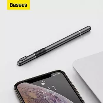 Емкостный стилус Baseus Golden Cudgel, серебристый