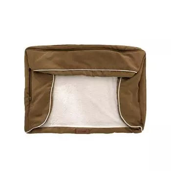 EMME Cover Fluffy Pet Bed Sofa Dog Bed Easy to Suitable for 111X86X26cm Camel XL Size Only, Cover, Cover, Washable, Install, Beds, верблюд