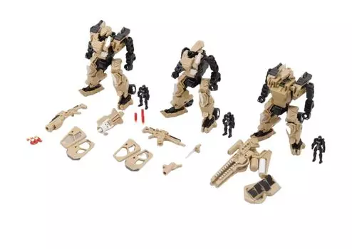 Emonster EM09 Aircraft Scale Mini Team Robo Series Комплект брони для члена команды /N2A07F 1/60 SG180/2024 [Предмет]