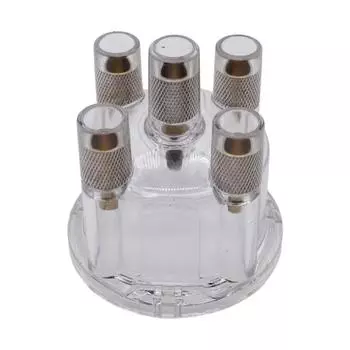 EMPI 8792 009 Крышка распределителя зажигания Верхнее крепление для T1 Универсальные сменные аксессуары Прозрачная водонепроницаемая крышка распределителя зажигания Черная