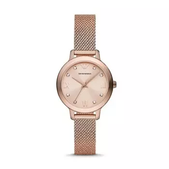[Emporio Armani] Часы NA AR11512 женские розовое золото