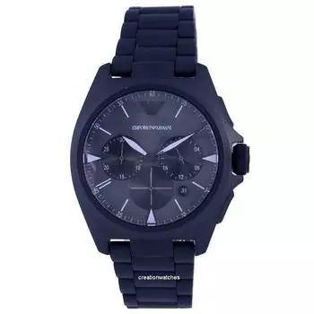 Emporio Armani хронограф из нержавеющей стали кварцевые мужские часы AR11412 серый