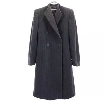 Emporio Armani Made in Italy Cashmere Blend coat 38 gray Women Used