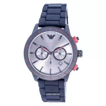 Emporio Armani Mario Chronograph Серый циферблат Кварцевые AR11392 Мужские часы