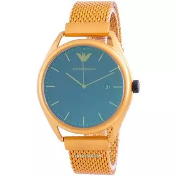 Emporio Armani Matteo Кварцевые мужские часы с фиолетовым циферблатом AR11327 фиолетовый