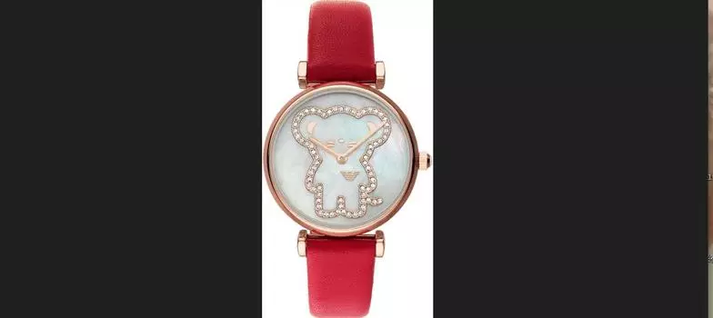 [Emporio Armani] Women s Watch AR11281 Regular Import Red