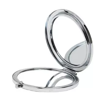 Empty Makeup Sponge Storage Box&Portable makeup mirrorPlastic Egg Shaped Cosmetic Puff Organizer Rack Portable Makeup Drying Box розовый