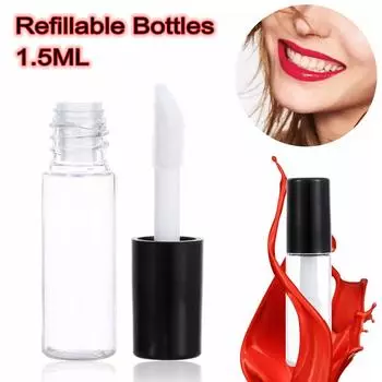 Empty Sample Bottles With Cap Lipstick Bottles Lip Balm Tubes Refillable Bottles Lip Gloss Tubes