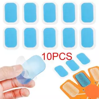 EMS Abs Trainer Замена гелевой подушечки для тонизирования живота Наклейки на пояс с гелевыми листами 1 bag синий