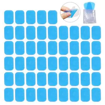 EMS гелевые подушечки для EMS тренажера, гелевые наклейки для живота, гидрогелевые наклейки для фитнеса, стимулятор мышц живота, массажный аппарат для похудения 20PCS(10 Pairs)