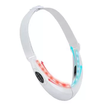 EMS лифтинг лица косметический аппарат IPL омолаживающий уход за кожей цветной светодиодный массажер для похудения лица удаление двойного подбородка V-образный корректор лица белый