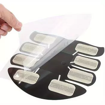 EMS Стимулятор мышц бедра Массажер Тренажер для мышц живота Фитнес-тренажер для ягодиц, рук, живота Массажер для похудения и поднятия тяжестей чёрный