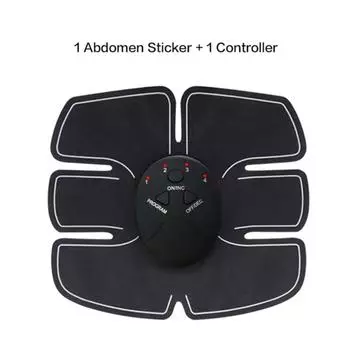 EMS Стимулятор мышц пресса Портативное фитнес-оборудование для тренировок для мужчин и женщин Оборудование для дома и офиса Интеллектуальный тоник для мышц