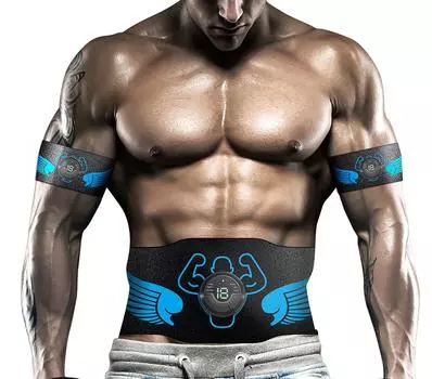 EMS тонизирующий пояс для живота, вибрационный пояс для похудения, тренажер для похудения, электрический стимулятор мышц, пояс для фитнеса с потерей веса