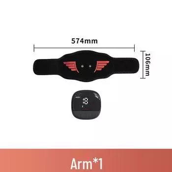 EMS Тренажер для мышц живота: Пояс для сжигания жира, массажа и фитнеса