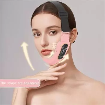 EMS устройство для подтяжки лица светодиодная фотонная терапия вибрационный массажер для похудения лица двойной подбородок V-образный аппарат для подтяжки щек