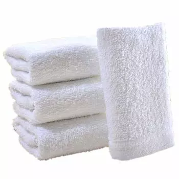 Emu Commercial and Store Wet Hand Wet Set of White Towels, Полотенца, Полотенца, 100 шт.,