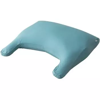 Emur Marshmallow Upper Large Sleep Good поставляется с прохладным Сделано в Blissful Sleep Pillow, Подушка, Подушка, Сон, Моющийся, Чехол, Синий, Япония,