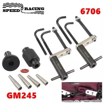 EN-49248 6706 Инструмент для снятия топливной рампы и GM245 Инструмент для уплотнений топливных форсунок EN-49245, EN-51105 Подходит для двигателей GM