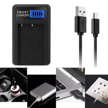 EN-EL9 EN-EL9A LCD зарядное устройство для аккумулятора D40 D40x D60 D3000 D5000 зарядная док-станция для камеры аксессуары