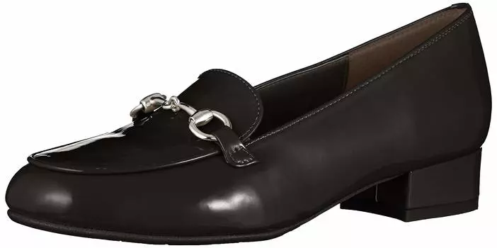 Enamel Bit Loafer 6194 Black Enamel 22 cm E [Macintosh Philosophy]