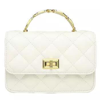 Enamel Hand-held Diamond-shaped Fashionable and Versatile Chain Single-shoulder Bag, Trendy Commuting Small Square Bag, Crossbody Bag