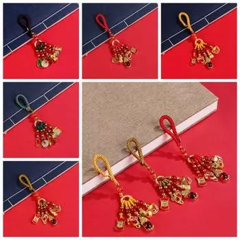 Enamel Plutus Lucky Keychain Gourd Key Chain Strap Cute Car Keys Charms Men B