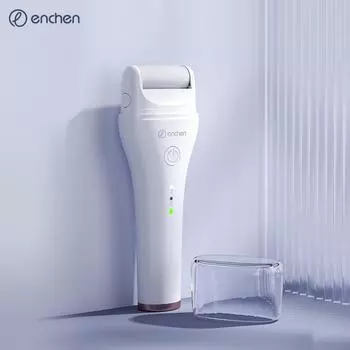 Enchen электрическая шлифовальная машинка для ног Водонепроницаемая педикюрная машина для ног Средство для удаления омертвевшей кожи Уход за ногами Треснувшие твердые пилочки для ног Инструменты для чистки Принадлежности для педикюра