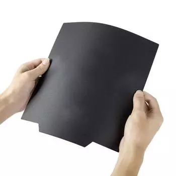 Ender-3 обновленная магнитная поверхность, подушечки для наклеек, ультрагибкие съемные 3D-принтеры, чехол с подогревом 235*235 мм чёрный