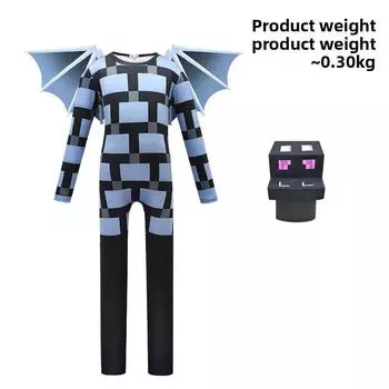 Ender Dragon Minecraft Cosplay Costume Halloween Party Stage Gift Performance 120
