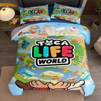 Ender New Suit Duvet Cover Set King Queen Double Full Twin Single Size Bed Linen Set 140x210cm