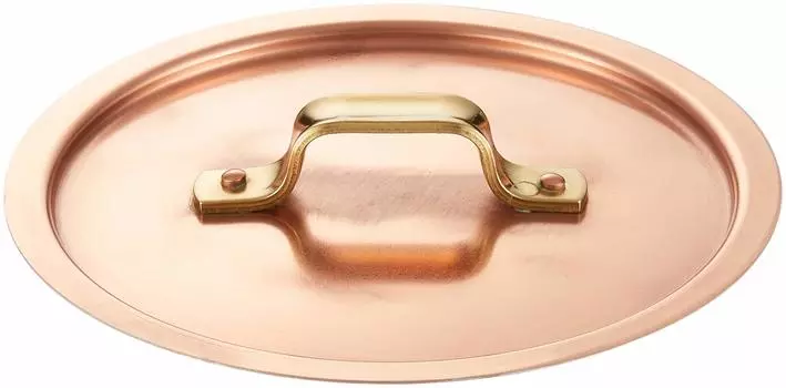 Endo Shoji Commercial Etol Pot Lid 15cm Made in Japan ANB03015 Copper/Brass/Tin