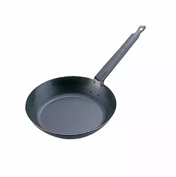 Endo Shoji Commercial Frying Pan 34cm Super Embossed Iron Made in Japan AHLJ734