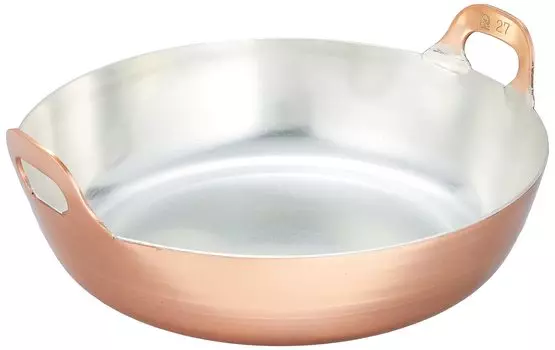 Endo Shoji Commercial Frying Pan 36cm Copper Made in Japan AAG08036