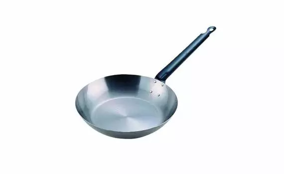 Endo Shoji Commercial Iron Frying Pan 40cm IH Compatible Iron Made in Japan AHL17040