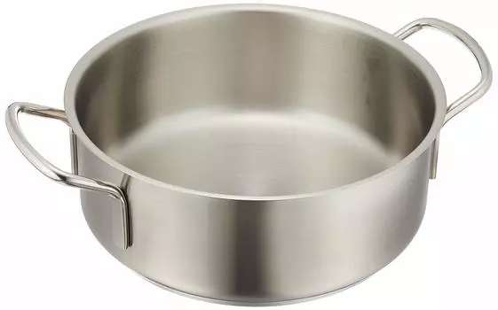 Endo Shoji Commercial Murano Outer Pot 28cm IH Compatible Stainless Steel ASTH905 (No Lid) 18-8