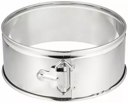 Endo Shoji Commercial Slip Stainless Made in Japan BUL01027 Strainer, Use, One-Touch Frame, 27cm, 18-8 Steel, серебряный