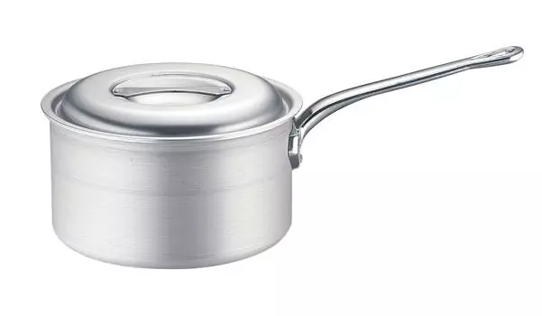 Endo Shoji Commercial TKG Deep Saucepan Measuring 30cm IH Compatible Aluminum AKTF605 (with Plate)