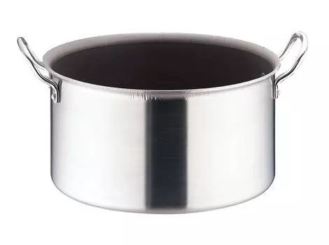 Endo Shoji Commercial TKG IH Select Half Body Pot 30cm 2 Layer Structure IH Compatible AHVF607