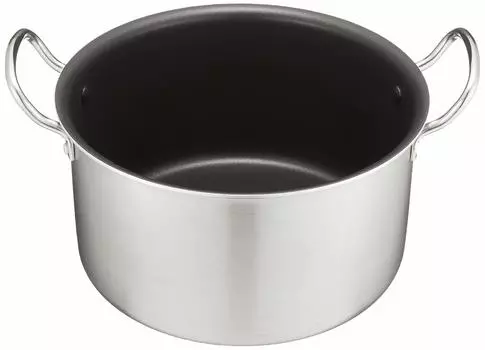 Endo Shoji Commercial TKG IH Select Half Body Pot 28cm 2 Layer Structure IH Compatible AHVF606