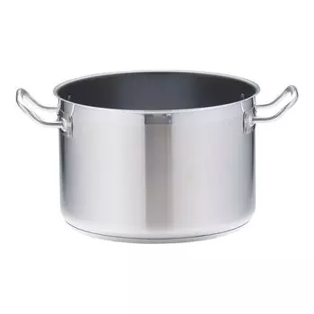 Endo Shoji Commercial TKG PRO Half Body Pot 26 см Excalibur Индукционная плита Совместимая нержавеющая сталь AHV6526 (Без крышки) серебряный