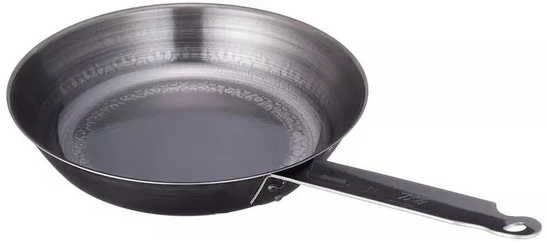 Endo Shoji Iron Lightweight Frying Pan 24cm Blue Tempered Material AFL0902 Made in Japan чёрный