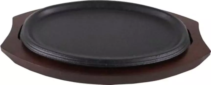 Endo Shoji PTK20 Tokiwa Steak Plate, 12.6 x 7.1 inches (270 x 180 mm), Inner Dimensions: 10.2 x 6.3 x 0.4 inches (260 x 160 x 11 mm), Wooden Stand, 12