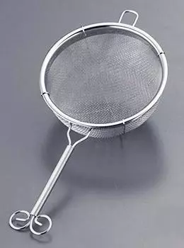 Endo Shoji Strainer Silver Large Commercial Use Common Pattern Tea Strainer BTYA101