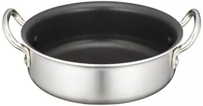 Endo Shoji TKG ASTN002 IH Select Outer Wheel Pot, 7.9 inches (20 cm), 2-Layer Construction, Induction Compatible