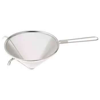 Endo Shoji TKG BSN01018 Soup Strainer Triangle, 7.1 inches (18 cm), Outer Diameter x Depth 7.1 inches (180 mm) x Depth 3.7 inches (95 mm), Handle Leng